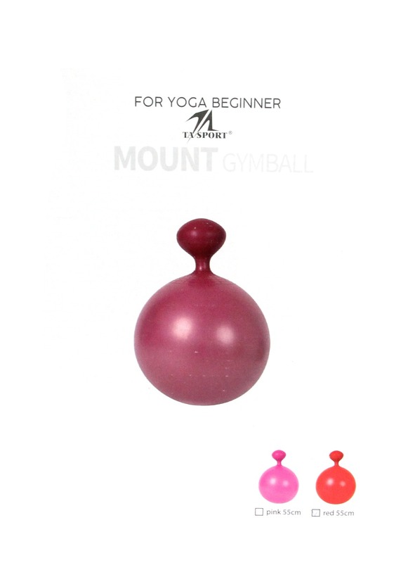 TA Sport Exercise Gym Ball, 65cm, EQ24010034, Dark Pink