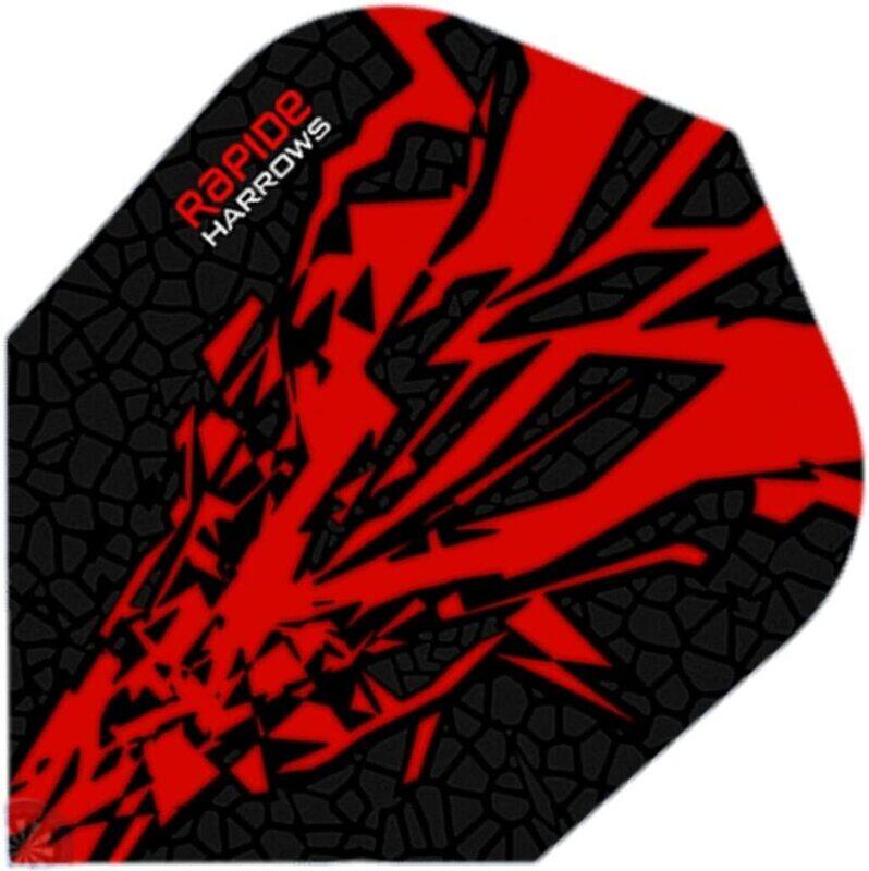 

Harrows Rapide Flight Dart, Black/Red