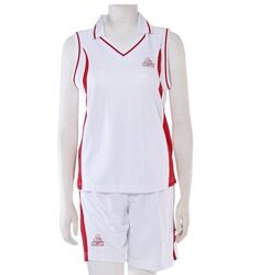 Peak Match Set T-Shirt+Short, Small, White