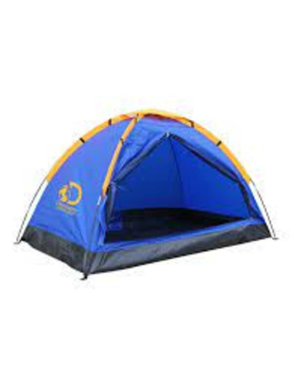 Discovery 2 Person Adventures Polyester UV30+ Camping Tent, 600069, Light Blue