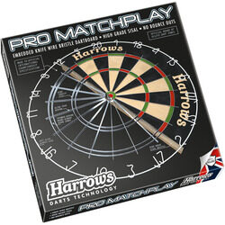 Harrows Mardle Pro Matchplay Dart Board, Multicolour