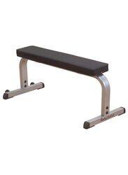 Body Solid GFB350 Flat Bench, Grey/Black