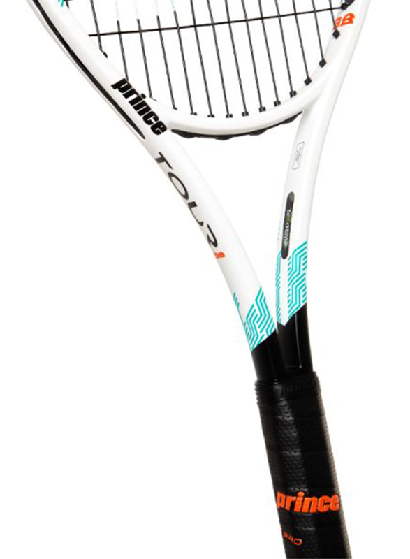 Prince Tour 98 Tennis Racket, 305 Grams, Grip 2, 98 inch, White