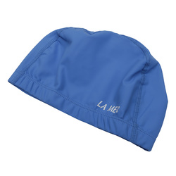 La Mer Pu Senior Wide Band Hair Cap, Light Blue