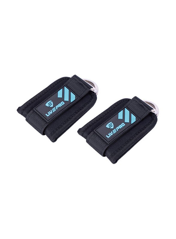 

Live Pro 1-Pair Training Ankle Straps, Lp8711, Black