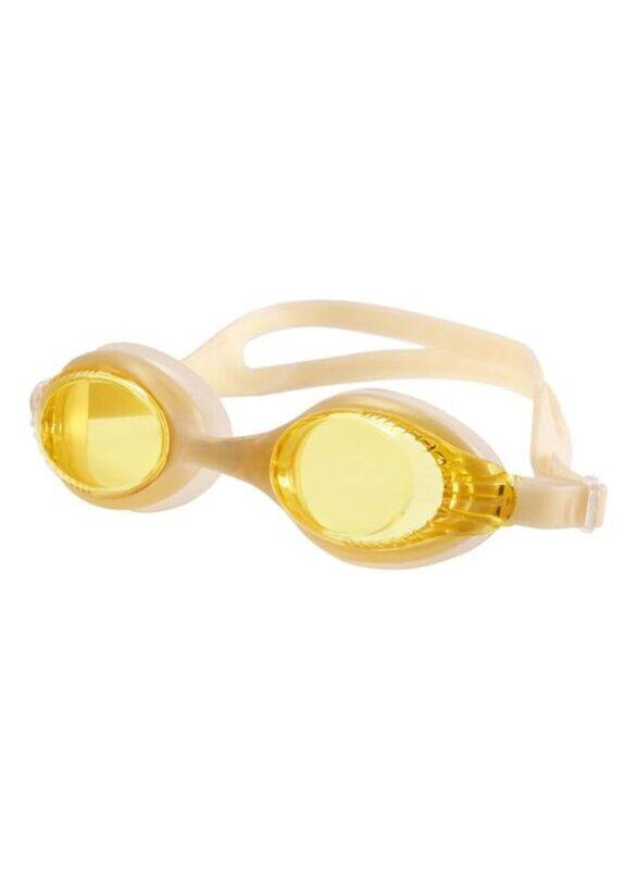 

TA Sport Anti-Fog Swimming Goggles, 4.8 x 17.6 x 5.4cm, Beige/Gold/Clear