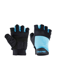Liveup Fitness Gloves, Small-Medium, Lp8260, Blue