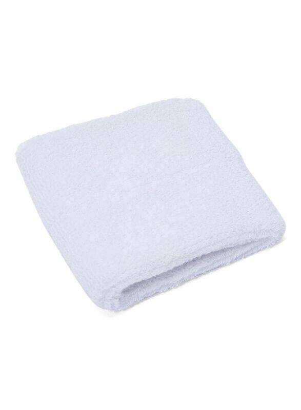 

TA Sports Soft Cotton Sweat Wristband, White