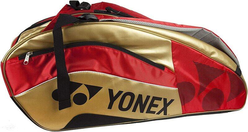 

Yonex 8529EX Racket Bag, Gold/Red