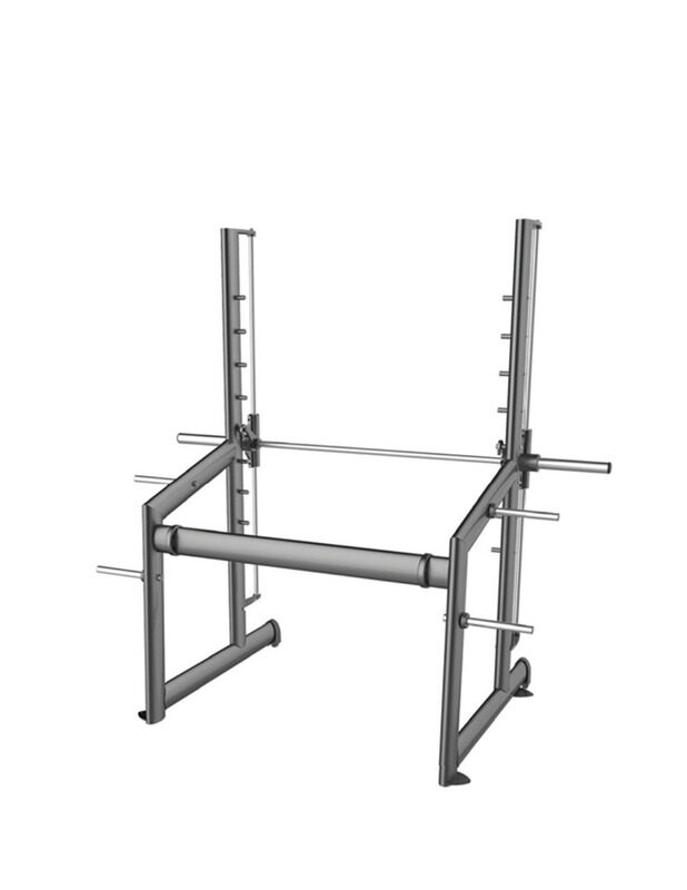 

Gym80 CN004002 Multi Press Station with Barbell, 113Kg, 13070866, Grey