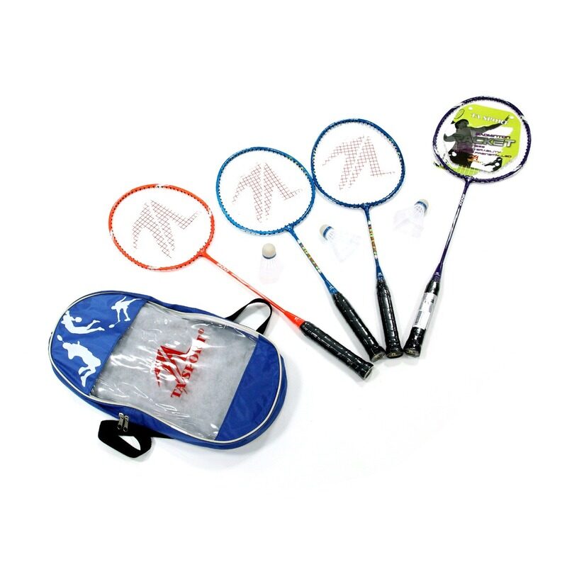 

Wish Badminton Racket Set, Cock K-900, 4 Piece, Multicolour