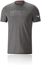 Mizuno Heritage Origins T-Shirt for Men, XL, Grey