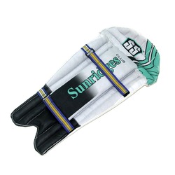 SS Cricket Club Wicket Keeping Pads, White