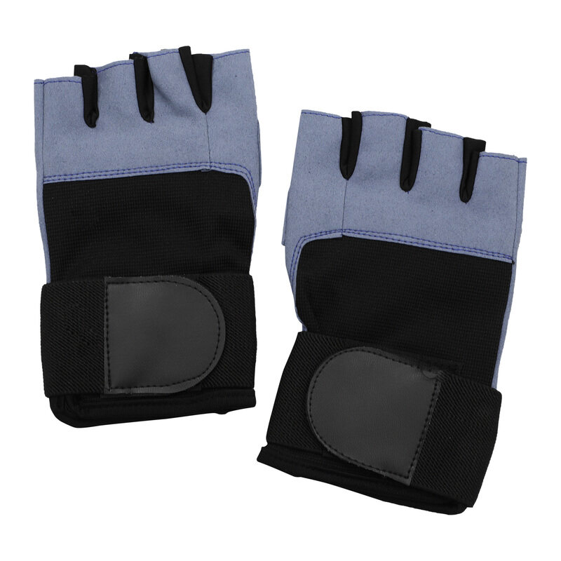 

TA Sport Leather Lifting Gloves, Ir97828, Grey/Black