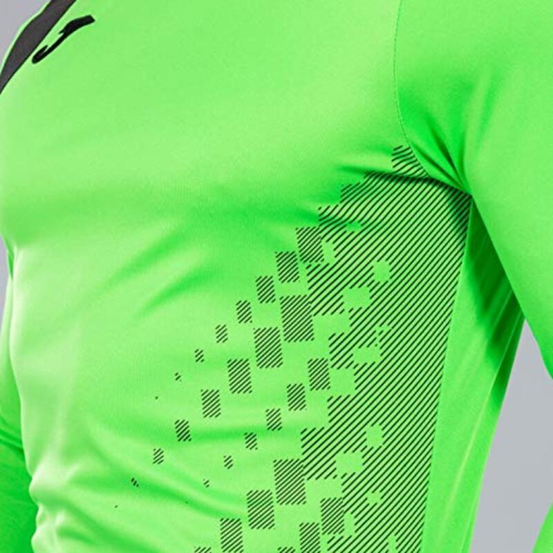 Joma Polyester Zamora IV Goalkeeper Long Sleeve Set for Men, M, Fluor Green