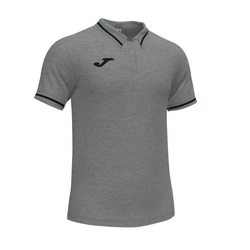 Joma Polo Shirt for Men, M, Melange Grey