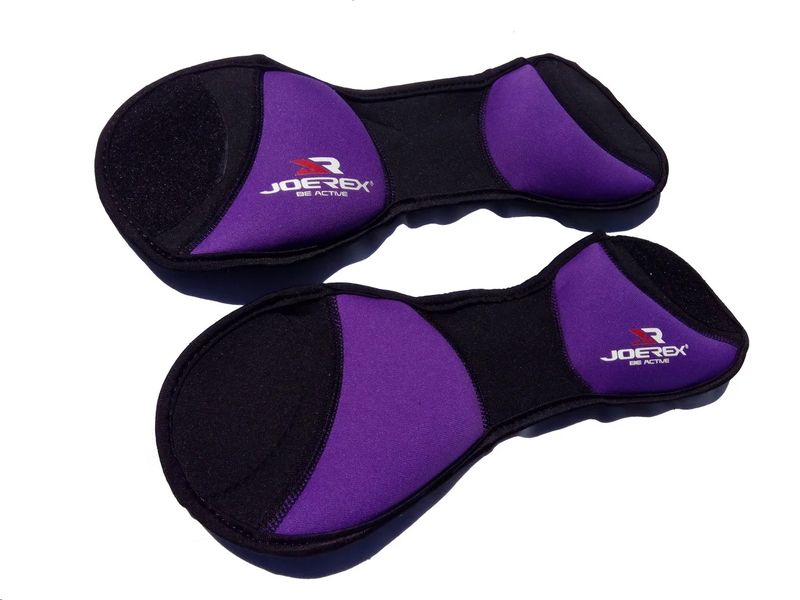 Mesuca Joerex I Care Ankle Weight Strap, 1KG, 54010124, Purple/Black