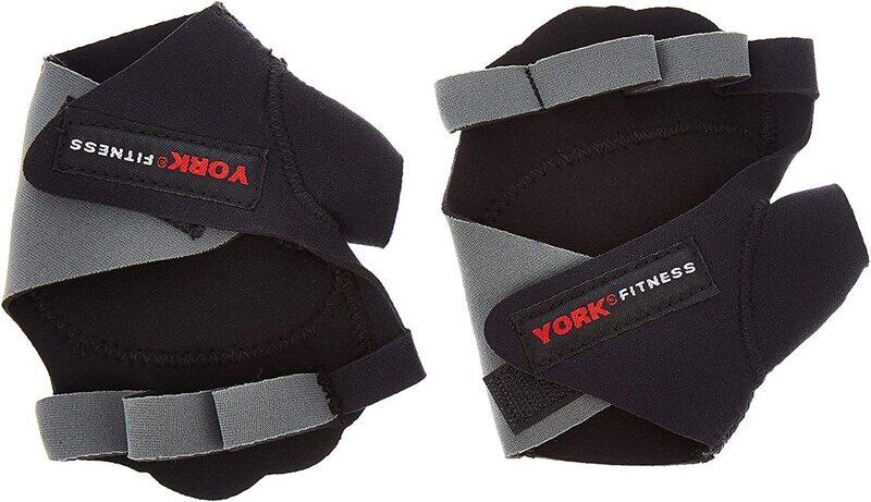 

York Fitness Neoprene Workout Gloves Set, Blue