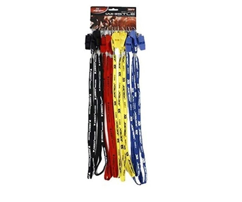 

Joerex Lanyard Whistle, 12 Piece, Multicolour