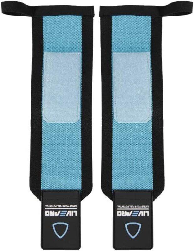 

Live Up Lifting Straps, Lp8090, Black/Blue