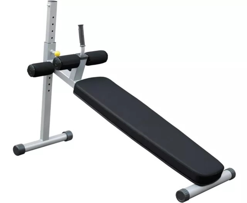 Impulse IFAAB Fitness Adjustable Abdominal Bench, Black/Grey