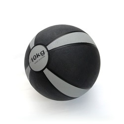 TA Sport York Medicine Ball, 10KG, Grey/Black