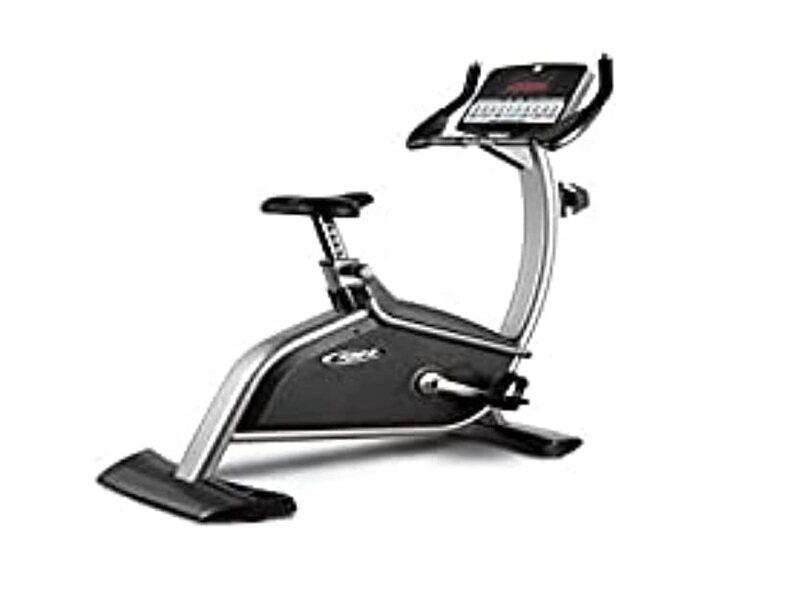 

BH Fitness SK8000 H800BM Upright Exercise Bike, One Size, 13030466-101, Silver/Black