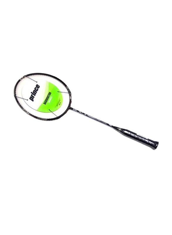 

Prince Black Diamond Badminton Racket, Black/Grey