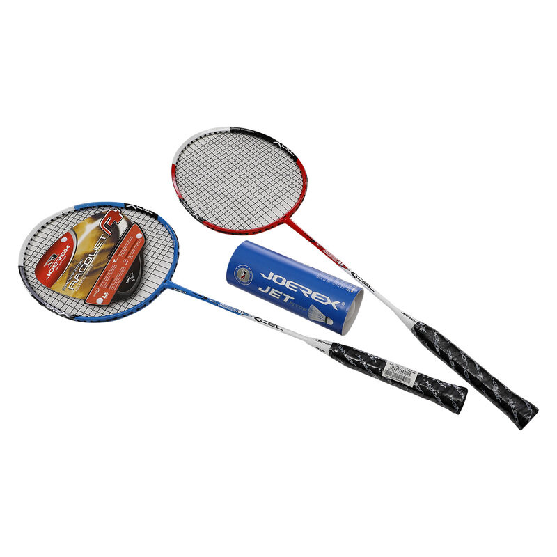 

Joerex Badminton Racket Set, 66cm, 2 Piece, Multicolour