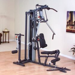Body Solid G2B Advanced Gym with Bi-Angular Press Arm, 198.68Kg, 13070265, Grey/Black
