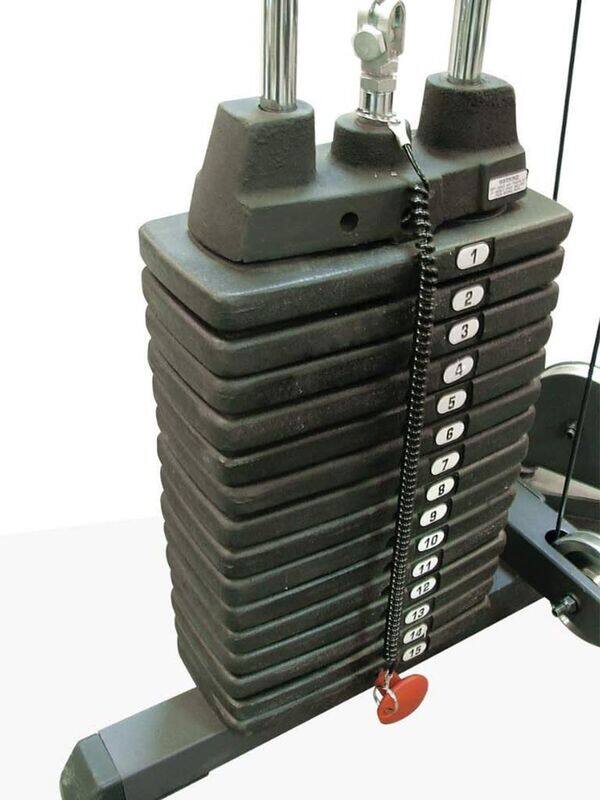 

Body Solid SP300 Regular Weight Stack, 300 Lbs, Black/Silver