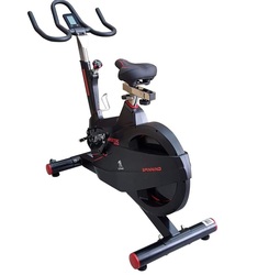 TA Sport YK-BY0380 Semi Commercial Spinning Bike, Black/Red