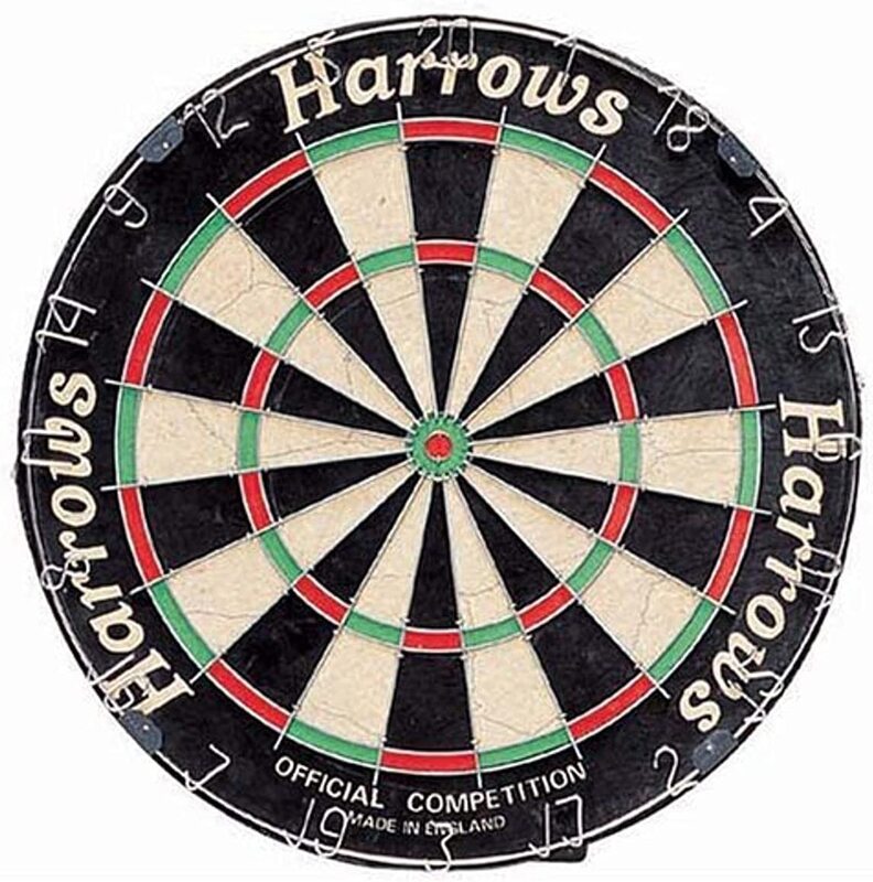 Harrows Dart Board Je03D/Je01/Ea308, Multicolour