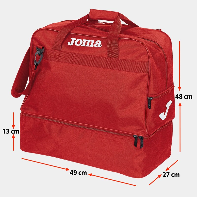 

Joma Nylon One Size Travel Bag Unisex, 03080191-101, Red