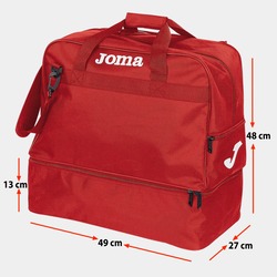 Joma Nylon One Size Travel Bag Unisex, 03080191-101, Red