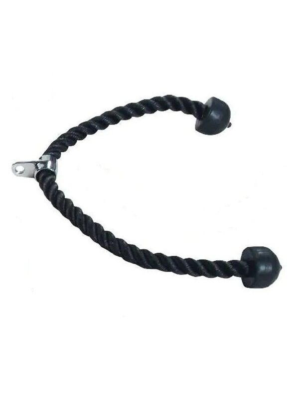 

York Tricep Press Double Down Rope, 36168, Black