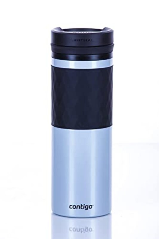 General Contigo Shiny Water Bottle, 470ml, Silver