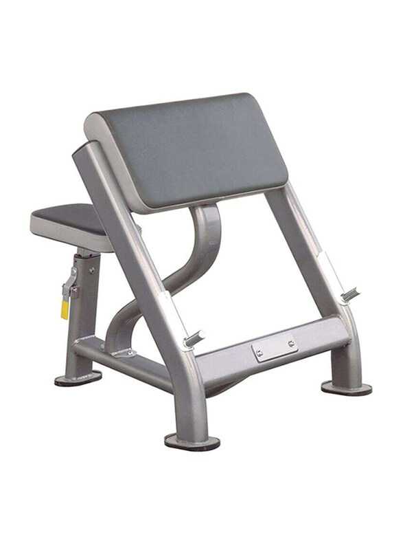 

Impulse Fitness Seated Preacher Curl, Grey