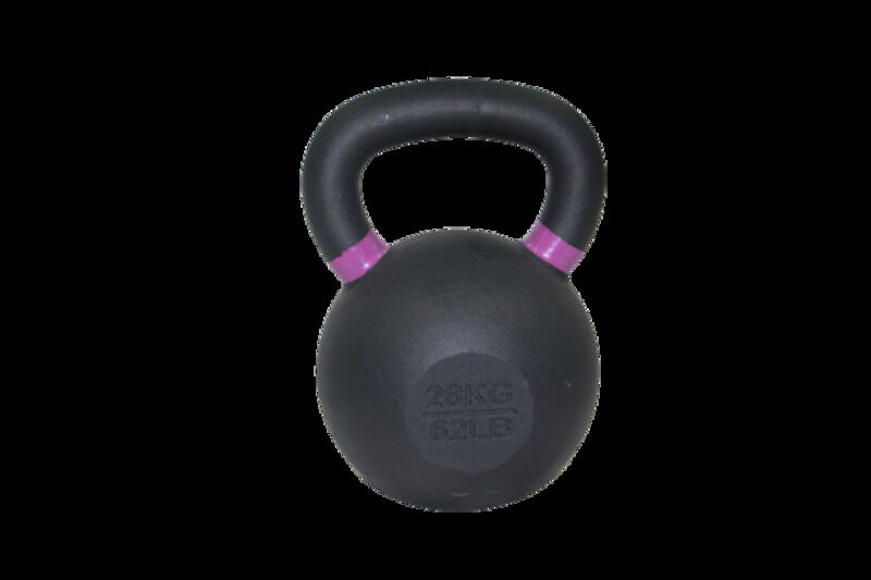 

TA Sports YXBP01 Cast Iron Kettlebell for Crossfit with Wide Handle, 28Kg, Black