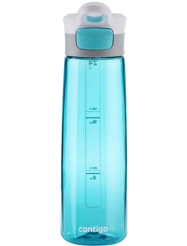 

Contigo 720ml Grace Auto Seal Water Bottle, 07030038-101, Ocean Blue