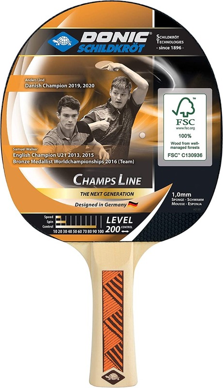 Donic Table Tennis Racket, Multicolour