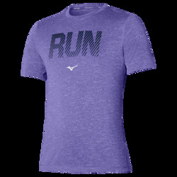 Mizuno T-Shirts for Men, XL, Purple