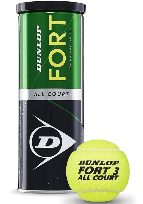 

Dunlop Tennis Ball, 3 Pieces, Yellow