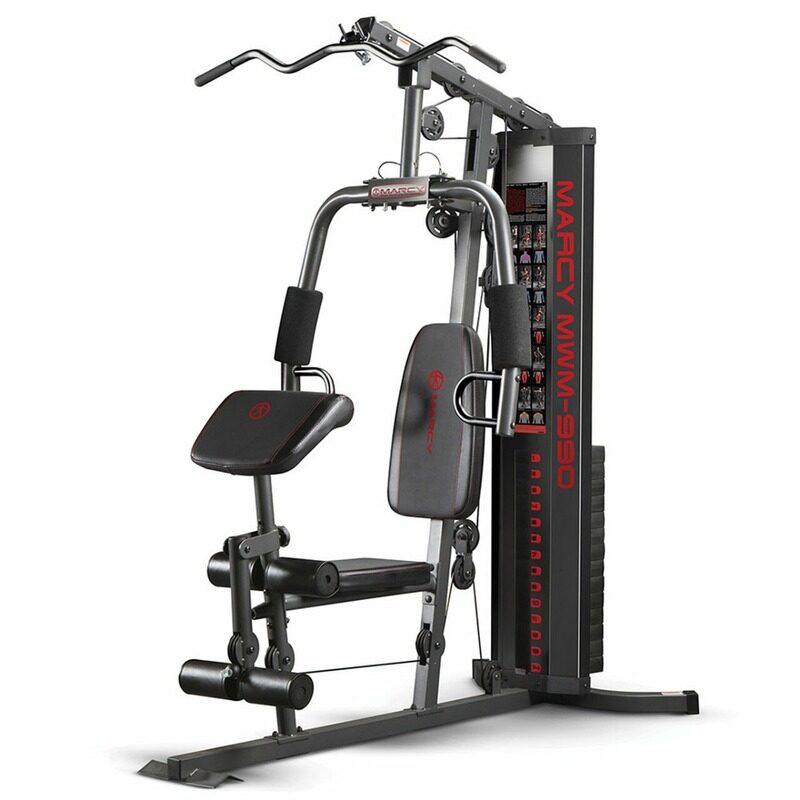 

Marcy MWM 990 Home Gym, Black/Red