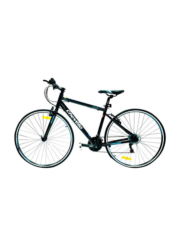 

Chevelo Alloy 700C Road Bike, Rs70R52, Black/Blue