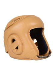 TA Sport Boxing Head Gear, Small, Beige