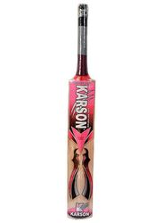 Karson 2000 Genius Limited Edition Cricket Bat, Pink/Beige