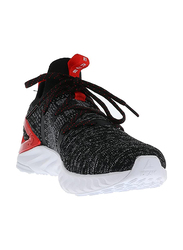 Peak Lace off Running Men Sports Shoes, 39 EU, Black/Melange Grey