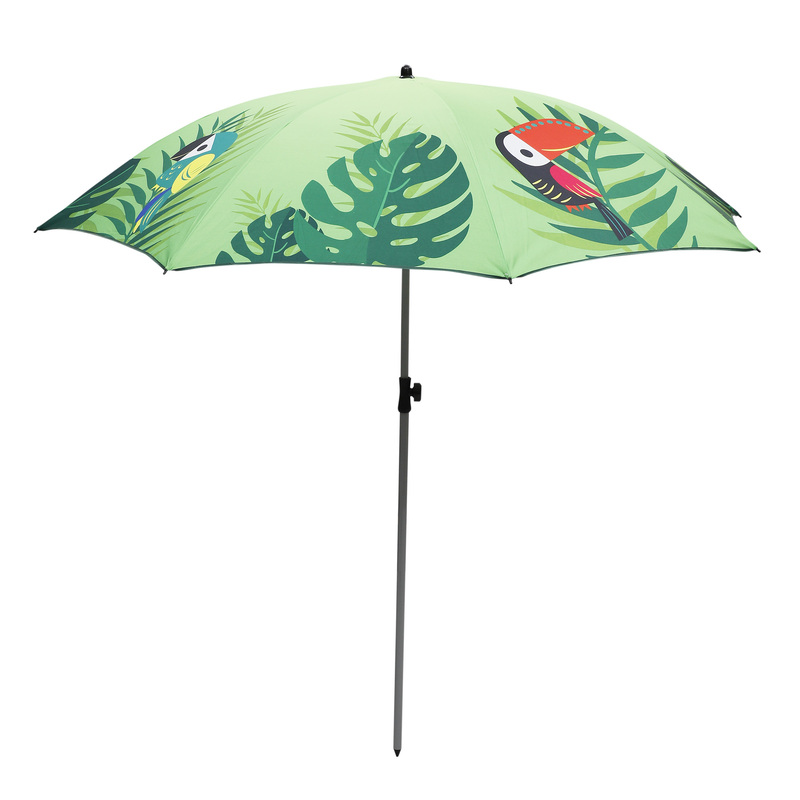 TA Sports 200cm Toucan Beach Umbrella, 07030103-101, Multicolour