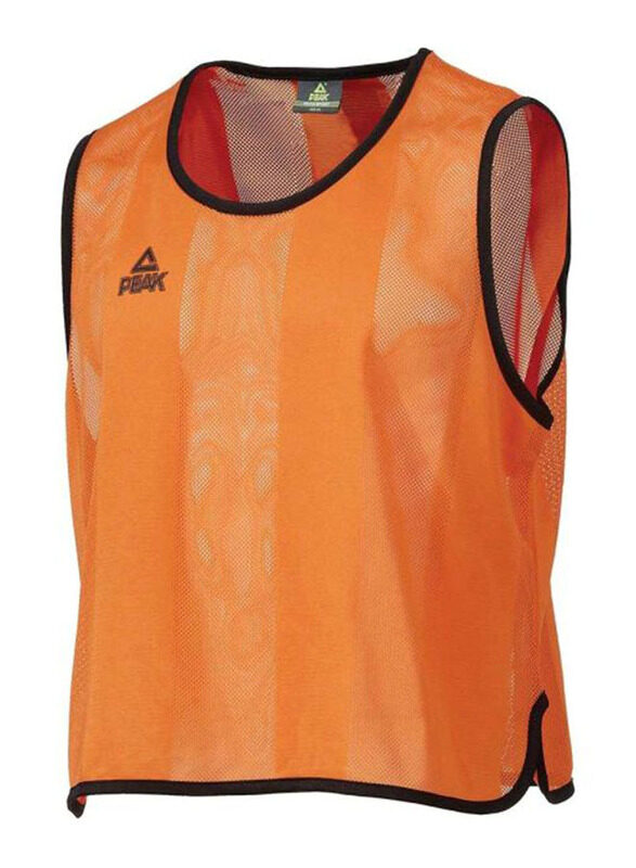 

Peak Sleeveless Round Neck Training Bibs, Extra Small, Orange